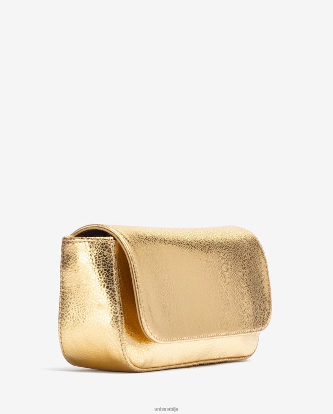 Unisa Жене грациозан сјајна метална торба за забаву T6V601198