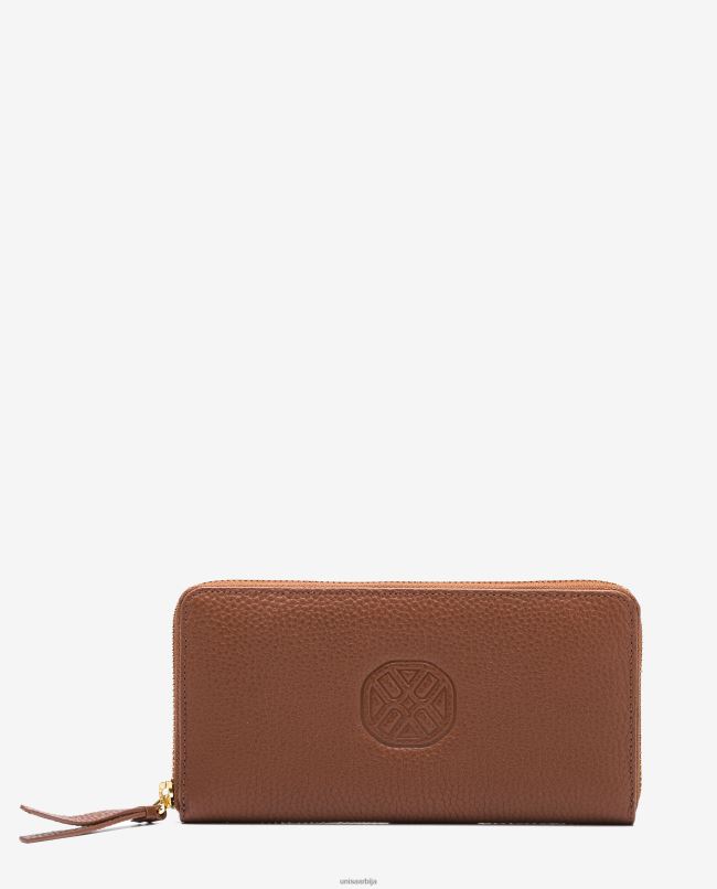 Unisa Жене браон танак монограм новчаника T6V601232