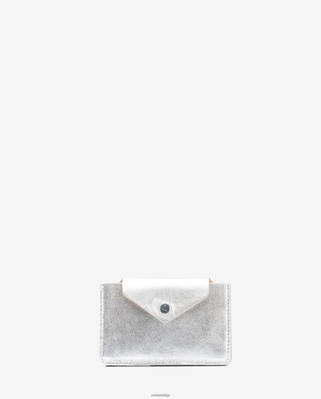 Unisa Жене сребро боја кожног држача картице T6V601237
