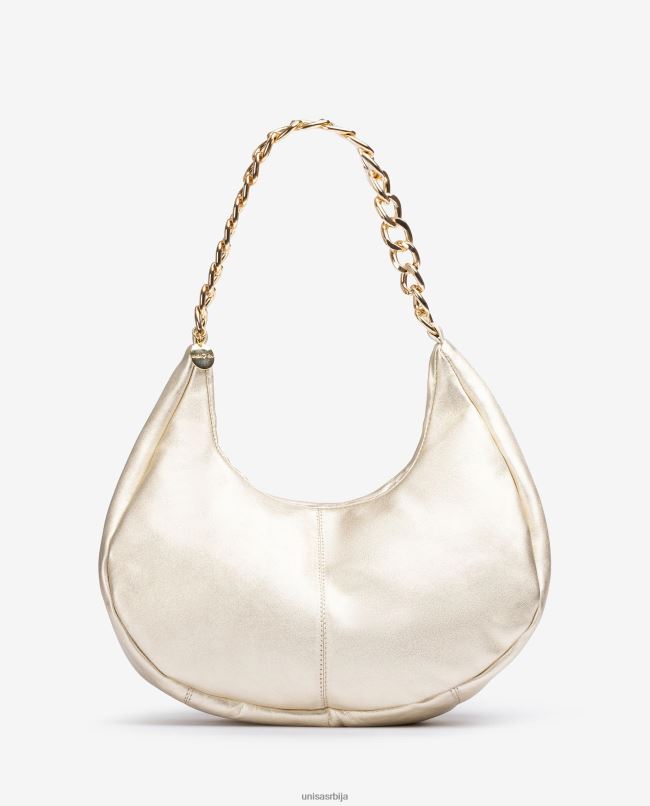 Unisa Жене злато торба за раме средње величине T6V601167