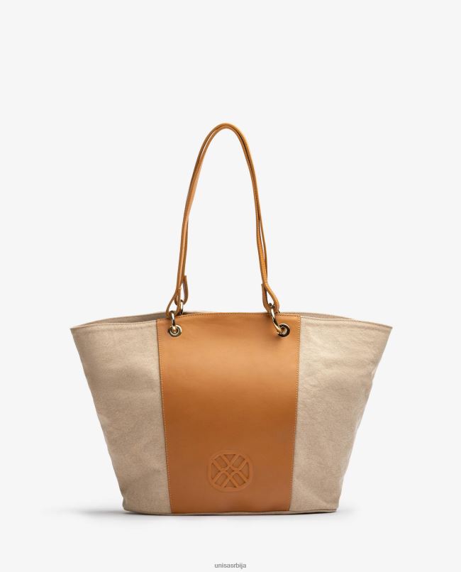 Unisa Жене браон ецолино торба за куповину T6V601105