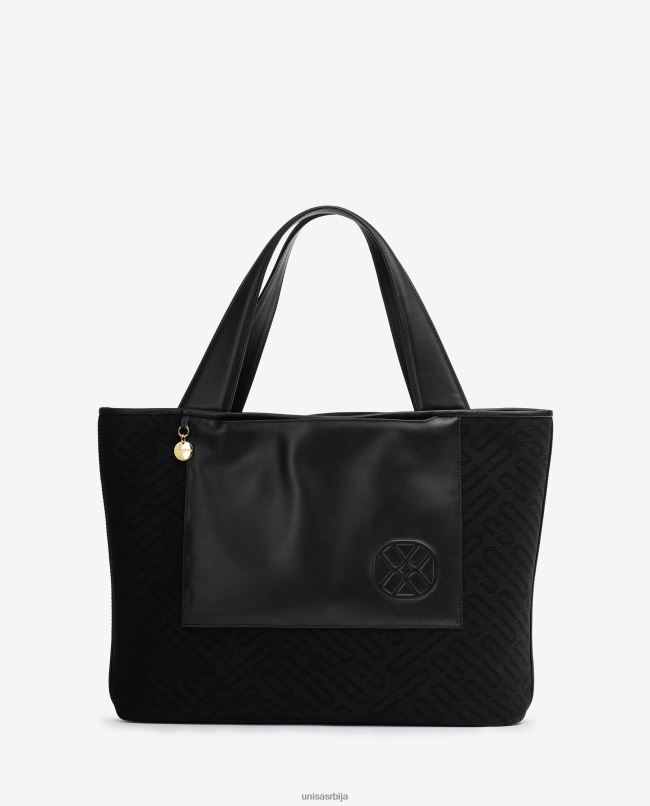 Unisa Жене црн торба за куповину од тканине T6V601136