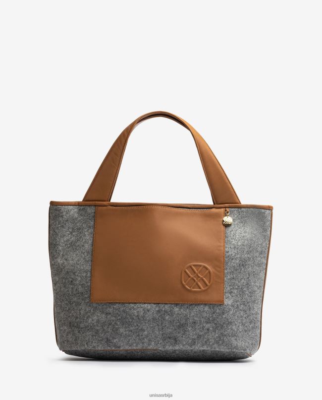 Unisa Жене сива торба за куповину направљена од рециклиране тканине T6V601138