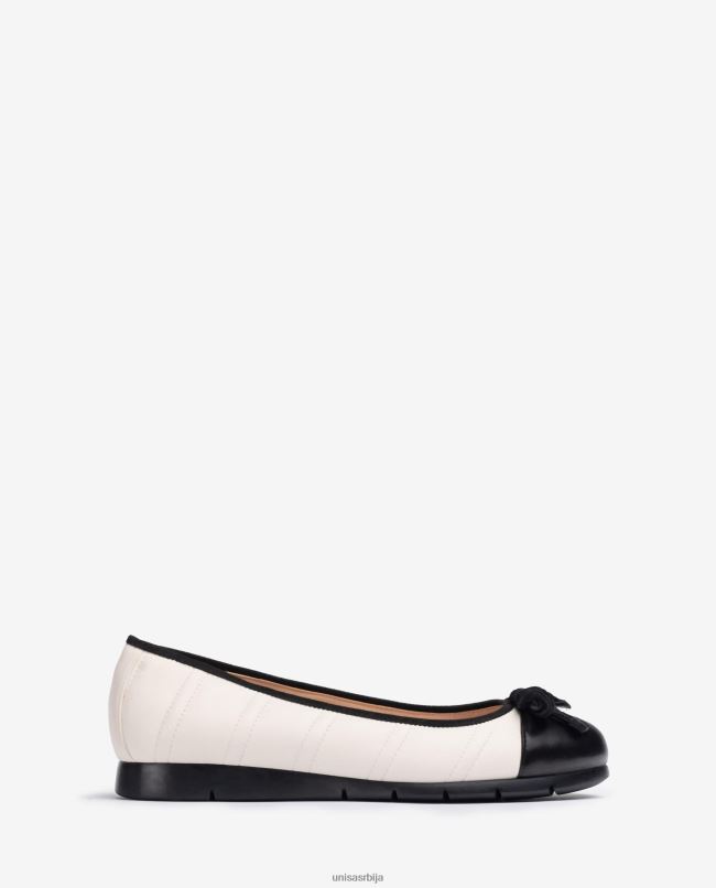 Unisa Жене бео прошивене балерине T6V601265