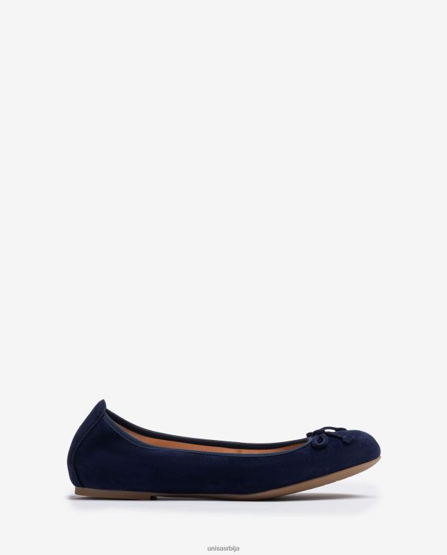 Unisa Жене Плави балеринке са округлим прстима T6V60638