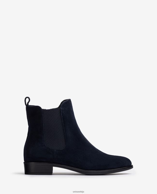 Unisa Жене Плави Chelsea boot with zip T6V60877