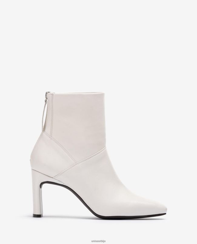 Unisa Жене бео глежњаче са квадратним прстима са високом потпетицом T6V601014