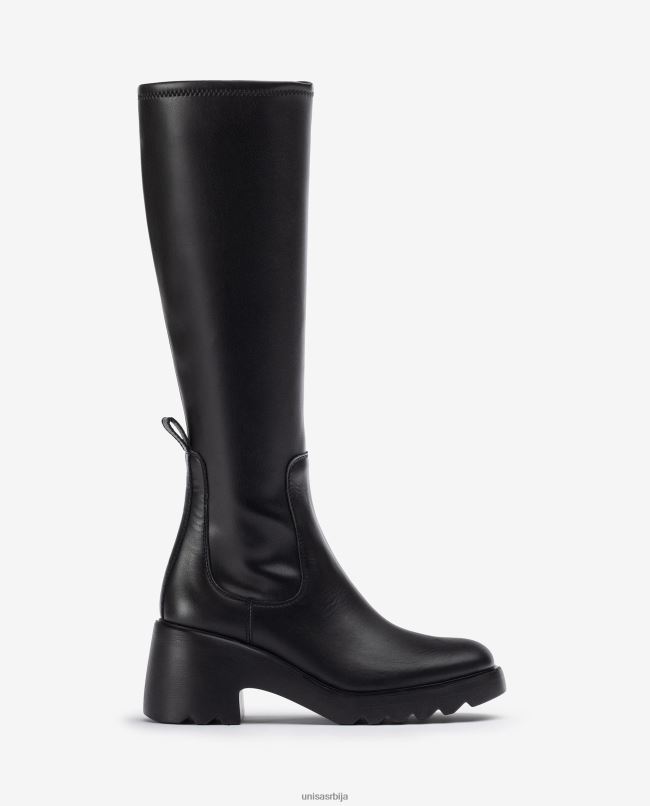 Unisa Жене грациозан чизма са патент затварачем са унутрашње стране и гуменим ђоном T6V601036