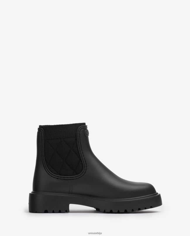 Unisa Жене црн гумена глежњача T6V60870