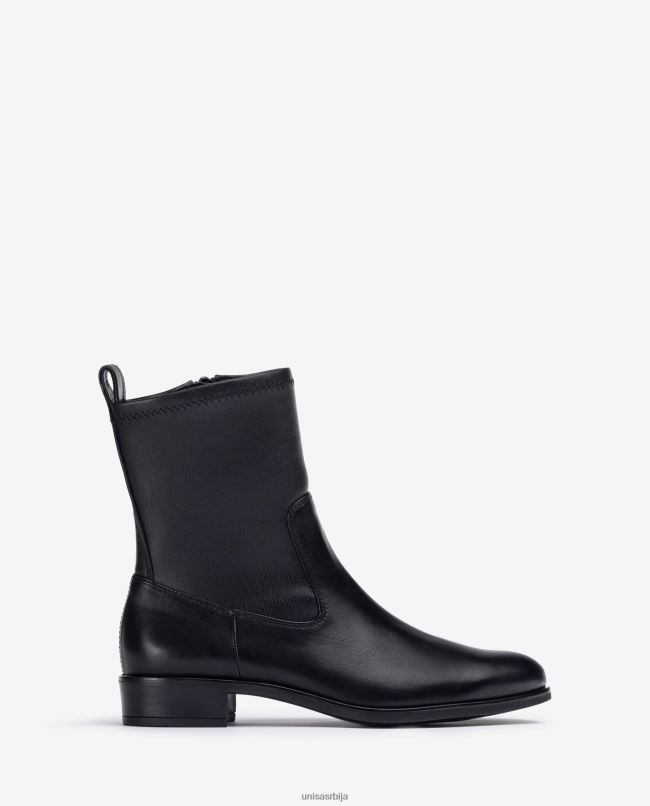 Unisa Жене црн обична глежњача са еластичном четвртином горње линије T6V60884