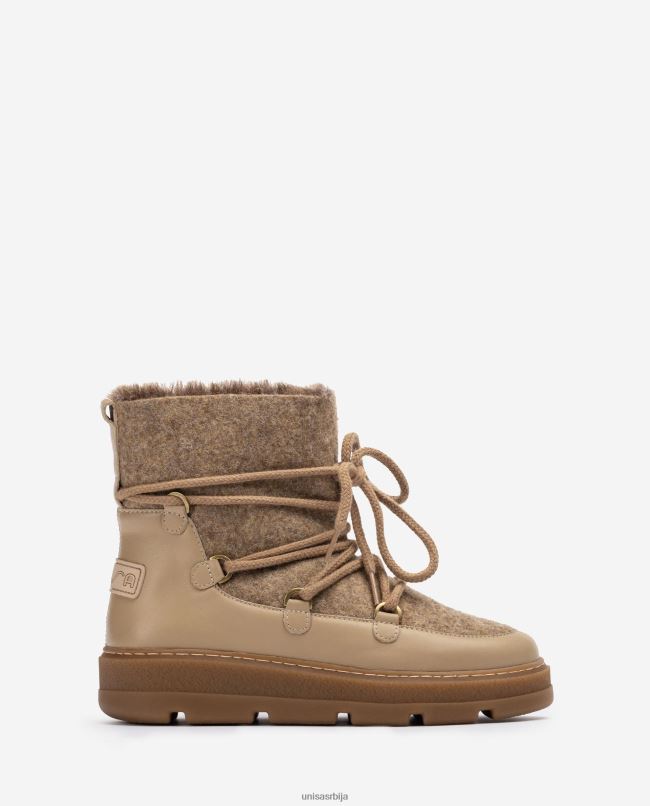 Unisa Жене беж апрес ски глежњаче T6V60907