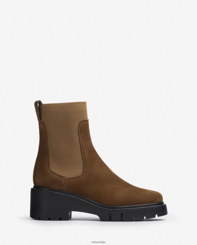 Unisa Жене браон антилоп глежњаче са растезљивом тканином T6V60920