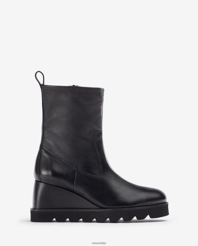Unisa Жене црн глежњача са гуменим ђоном T6V60975