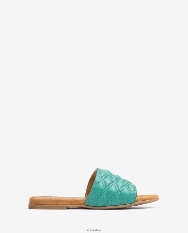 Unisa Жене зелен сандале са квадратним прстима T6V6058