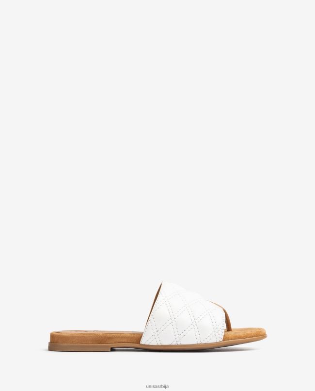 Unisa Жене бео сандале са квадратним прстима T6V6060