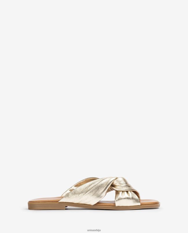 Unisa Жене мода сандале са равним укрштеним ременом T6V609