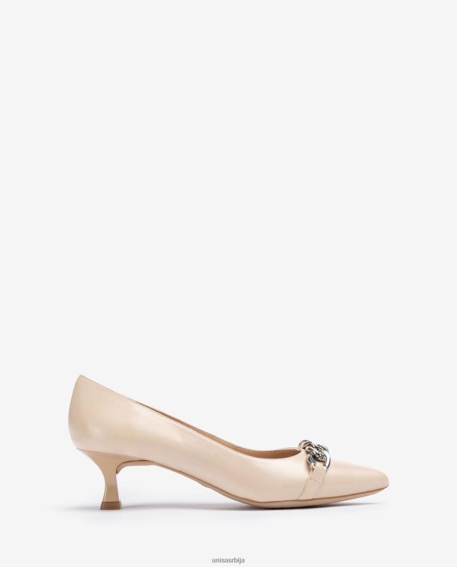 Unisa Жене беж кожна пумпа са ланцем T6V60583