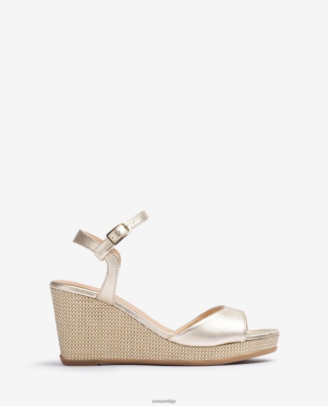 Unisa Жене мода сандале на клин од рафије T6V60490