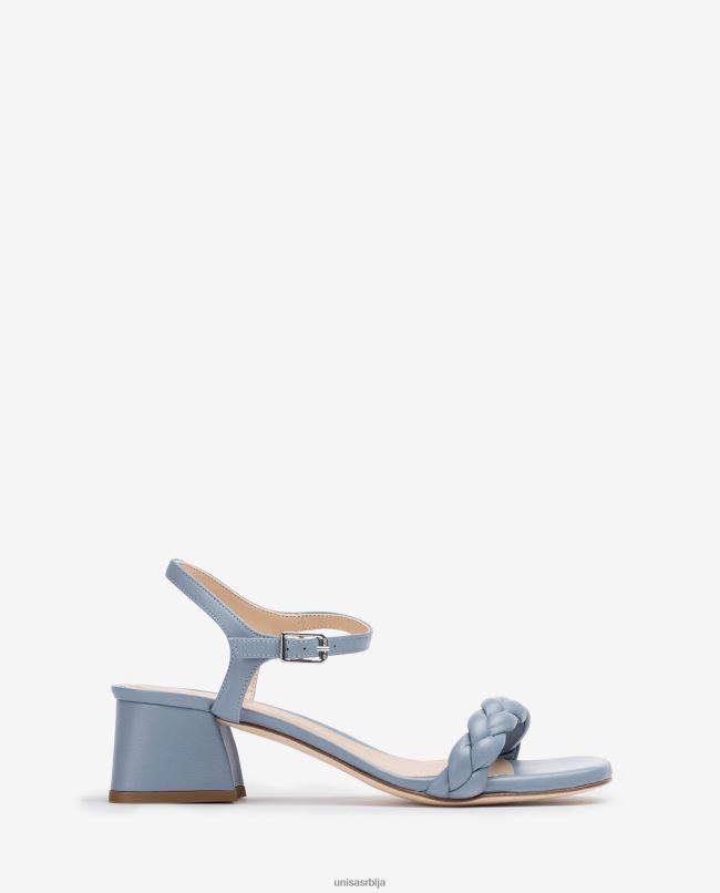 Unisa Жене Плави сандала са плетеном траком T6V60147