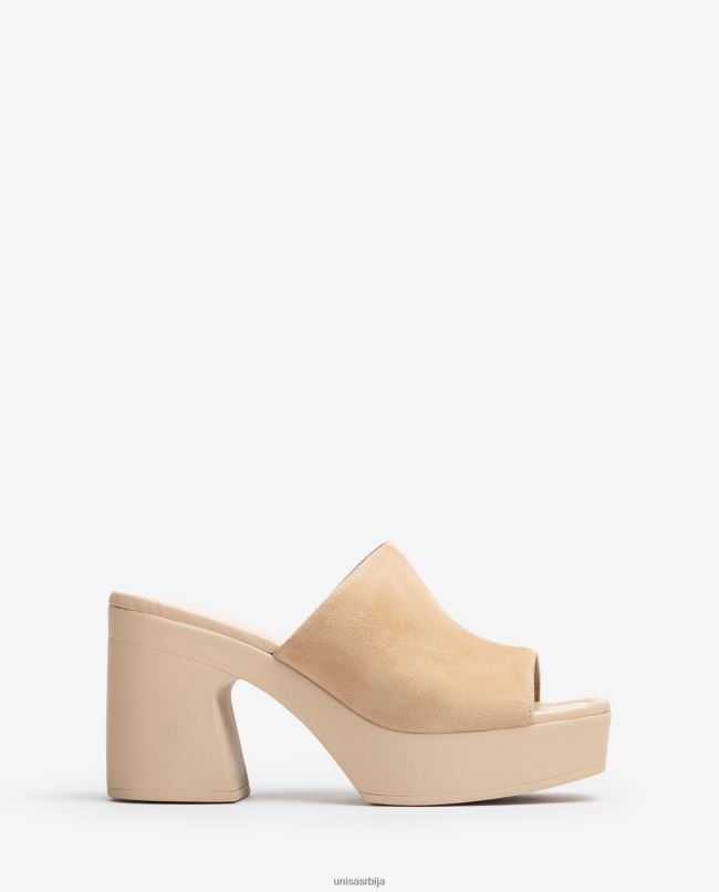 Unisa Жене мода широка вамп сандале са блок петом T6V60234