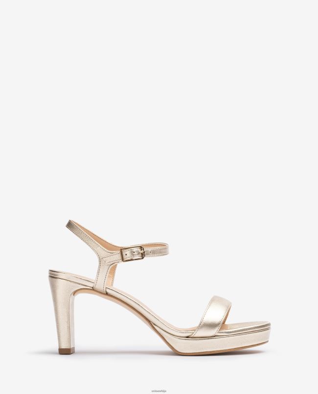 Unisa Жене мода кожне сандале са металик ефектом T6V60278