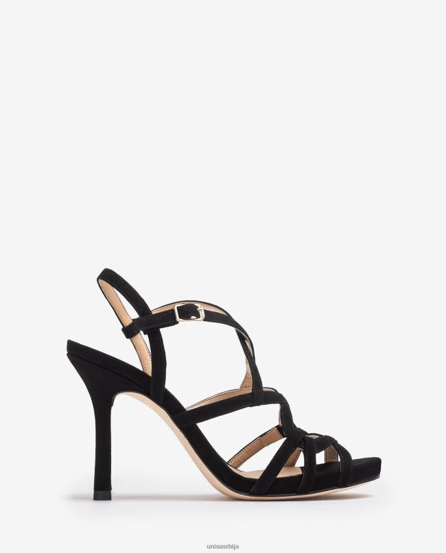 Unisa Жене грациозан сандале са ременима са високом потпетицом T6V60285