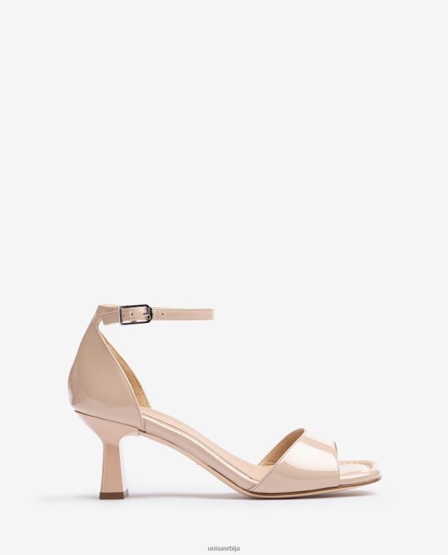 Unisa Жене мода лакиране сандале са геометријском потпетицом T6V60345