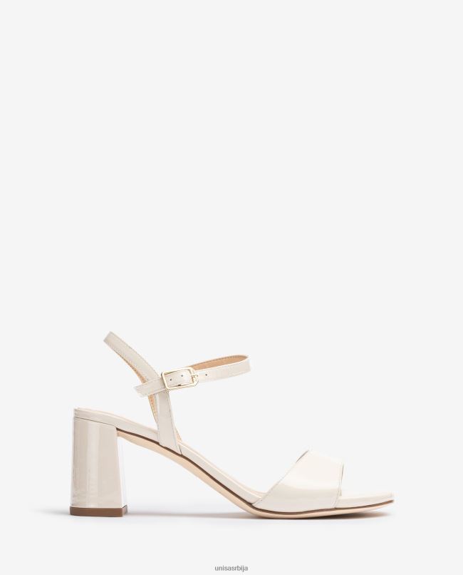 Unisa Жене бео сандала са квадратним ђоном T6V6036