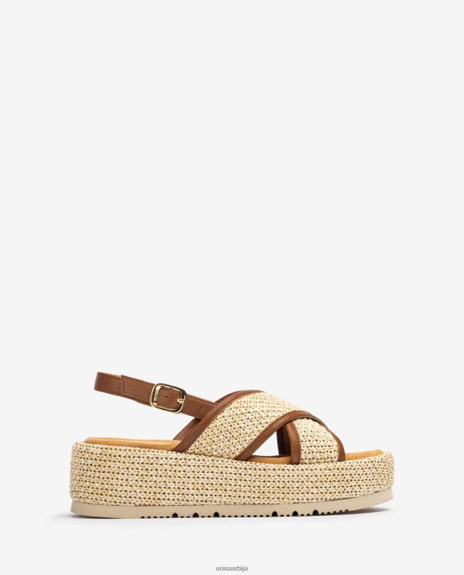 Unisa Жене грациозан сандале са широким ременом T6V60107