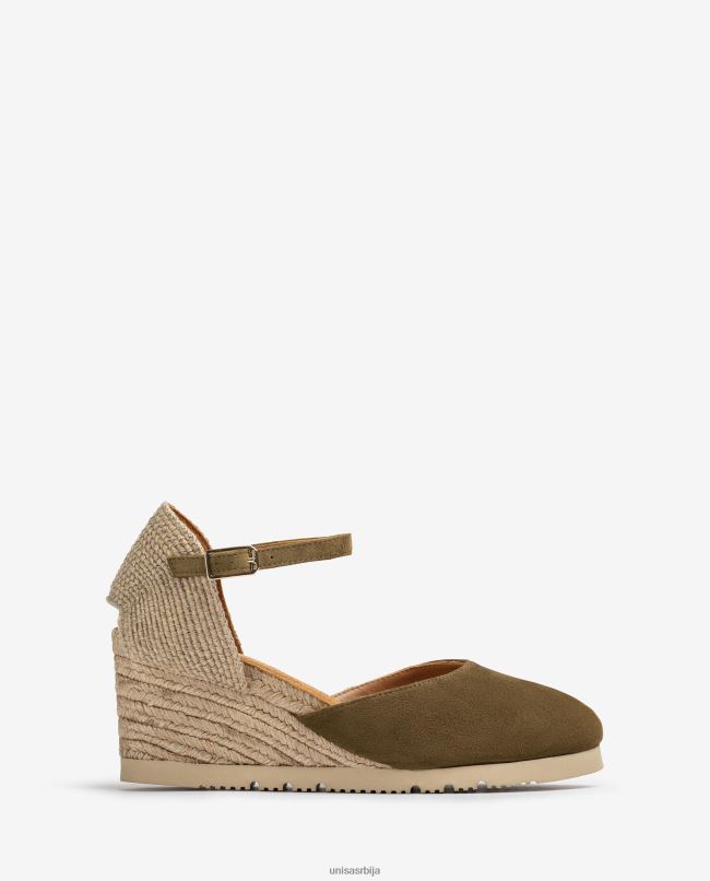 Unisa Жене зелен антилоп еспадрила T6V60780
