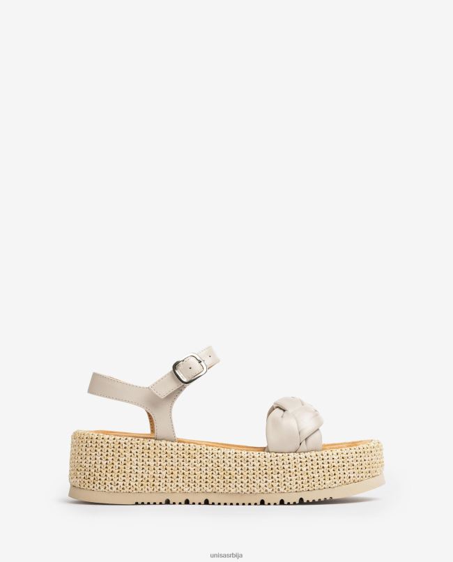 Unisa Жене мода сандала са прошивеном плетеницом на предњој страни T6V6097